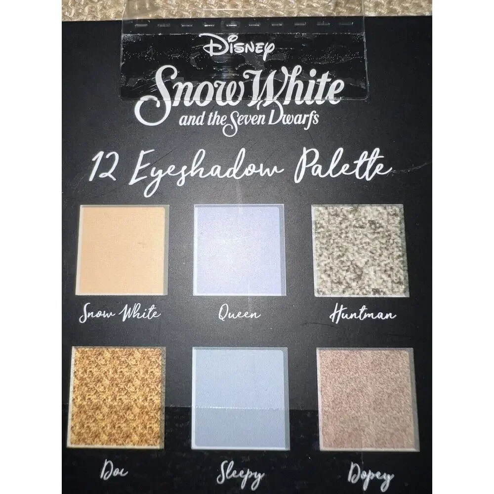 Disney Snow White Eyeshadow Palette--12 Shades--Brand New